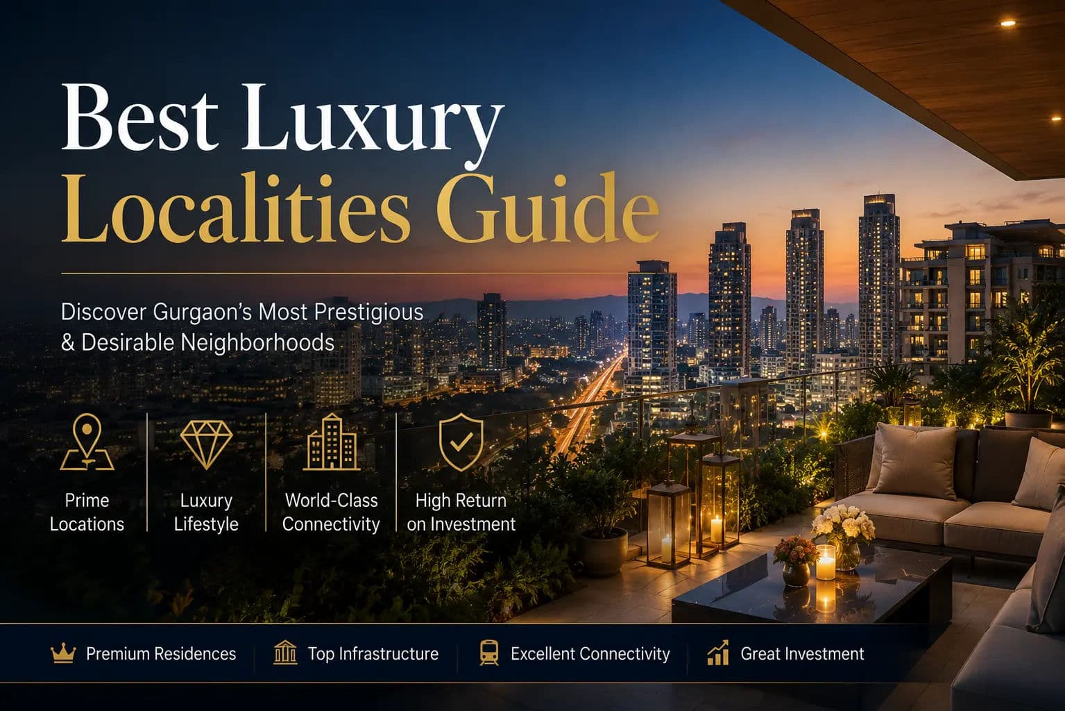 Most Posh Areas in Gurgaon to Live in 2026: Best Luxury Localities Guide